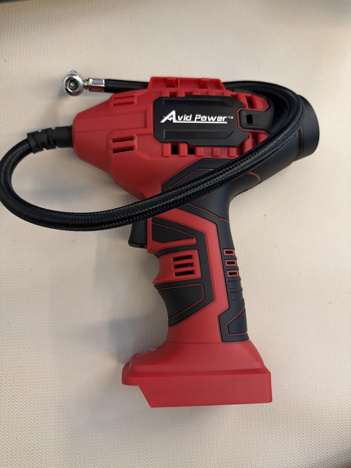 AVID POWER Cordless Tire Inflator Portable Air Compressor 20V Battery Pump | Auto Shut-Off, Rechargeable Battery & 12V DC Adapter, Digital Pressure Gauge, Fast Inflation for Car, Motorcycle, Bike, Ball customer photo 2