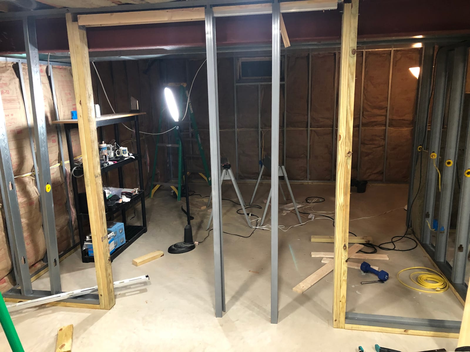 Johnson Hardware 1500 Soft Close Series Commercial Grade Pocket Door Frame for 2x4 Stud Wall (32 inch x 80 inch) customer photo 2