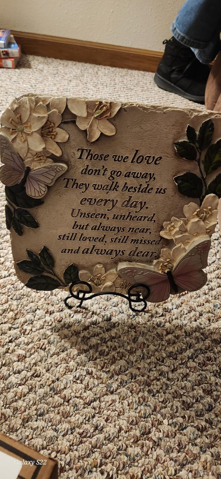 New Creative Memorial Stone, Those We Love Butterflies customer photo 2