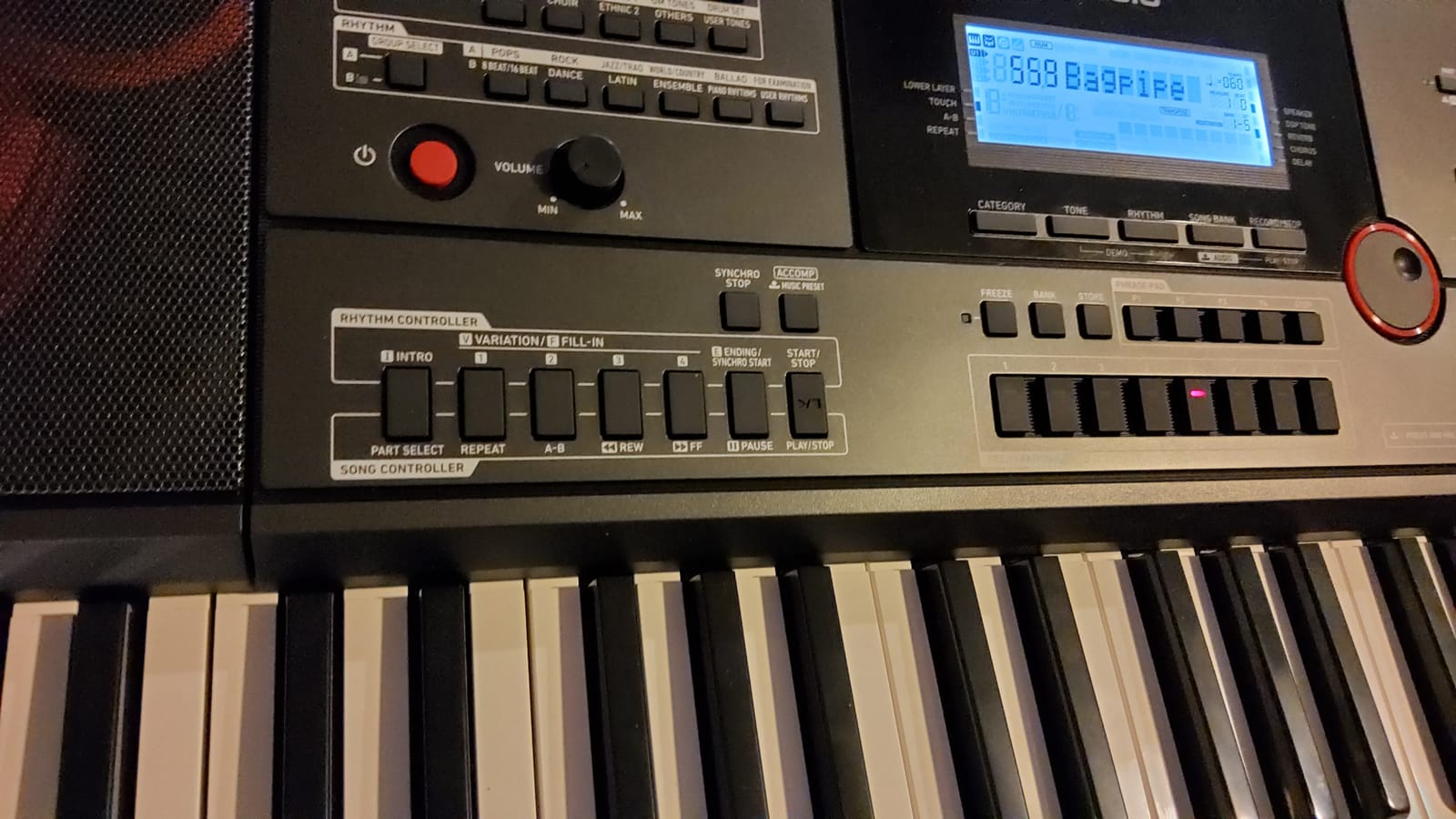 Casio CT-X5000 61-Key Flagship Arranger Keyboard | 800 Tones | USB-MIDI | 235 rhythms, 17-track recorder, 30W speakers, mic and line outputs and phrase pads for professional performance customer photo 1