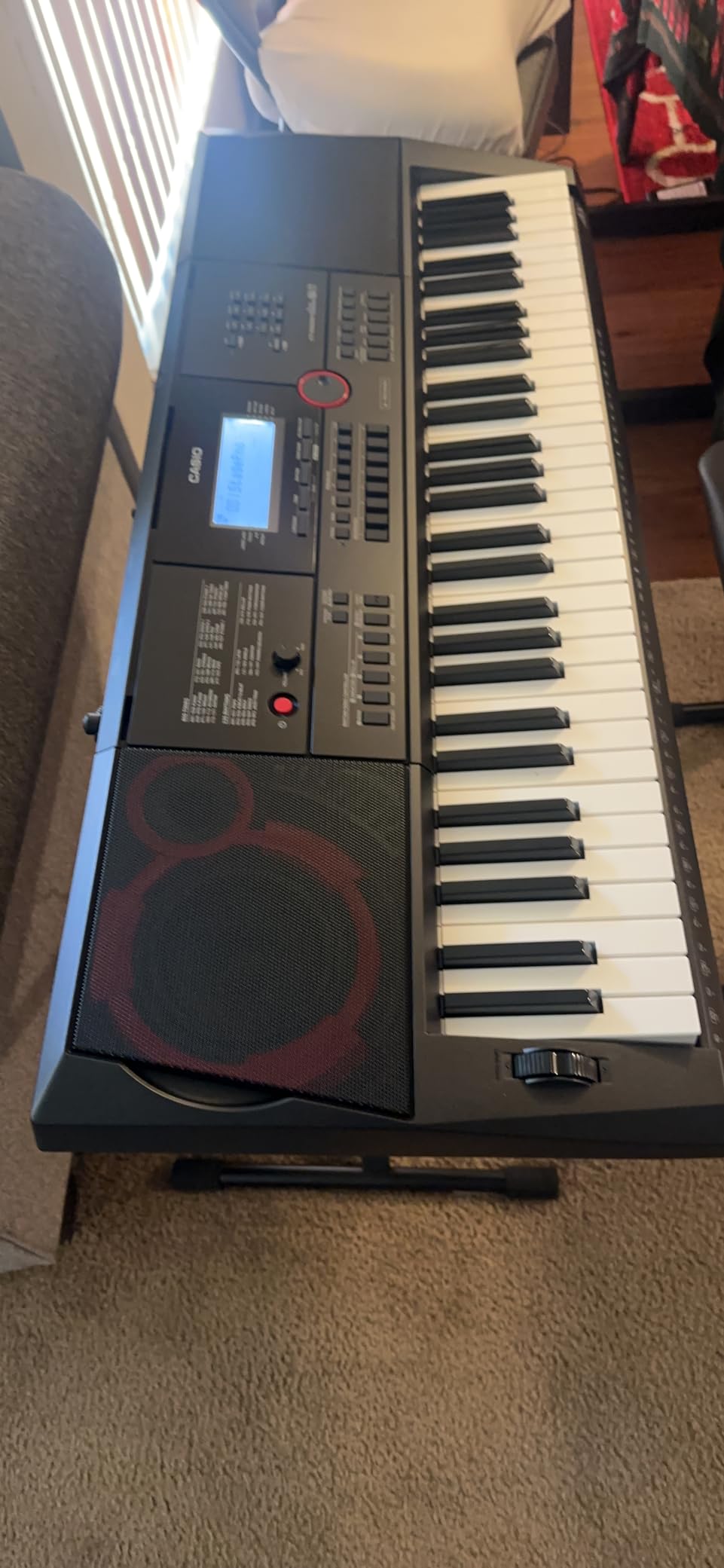 Casio CT-X3000 61-Key Portable Arranger Keyboard | 800 Tones | USB-MIDI | 235 rhythms, DSP effects, 17-track recorder, phrase pads, aux input and 12W speakers for flexible performance customer photo 2