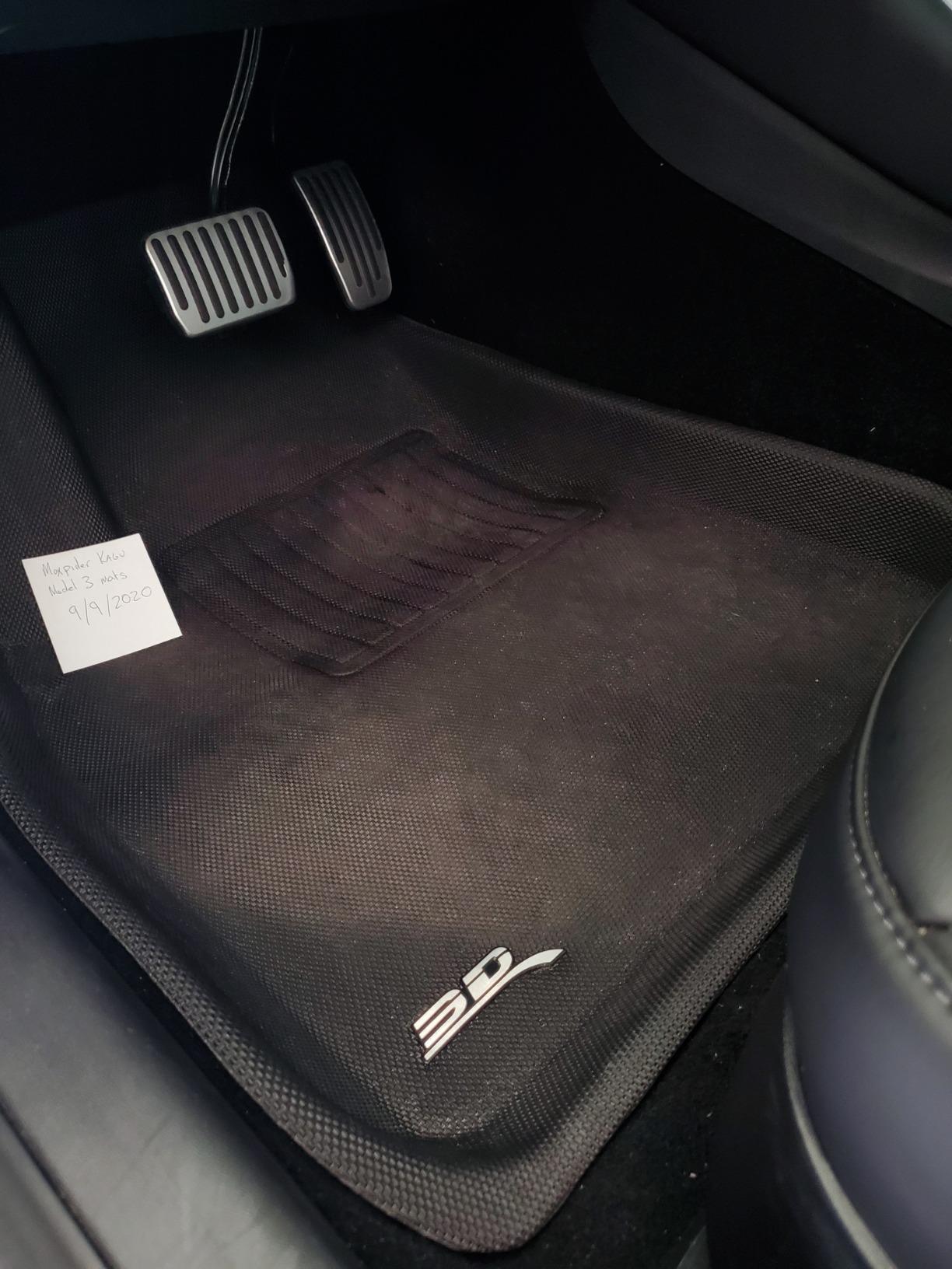 3D MAXpider Kagu Floor Mat Compatible with Tesla Model 3 2017-2019 customer photo 1