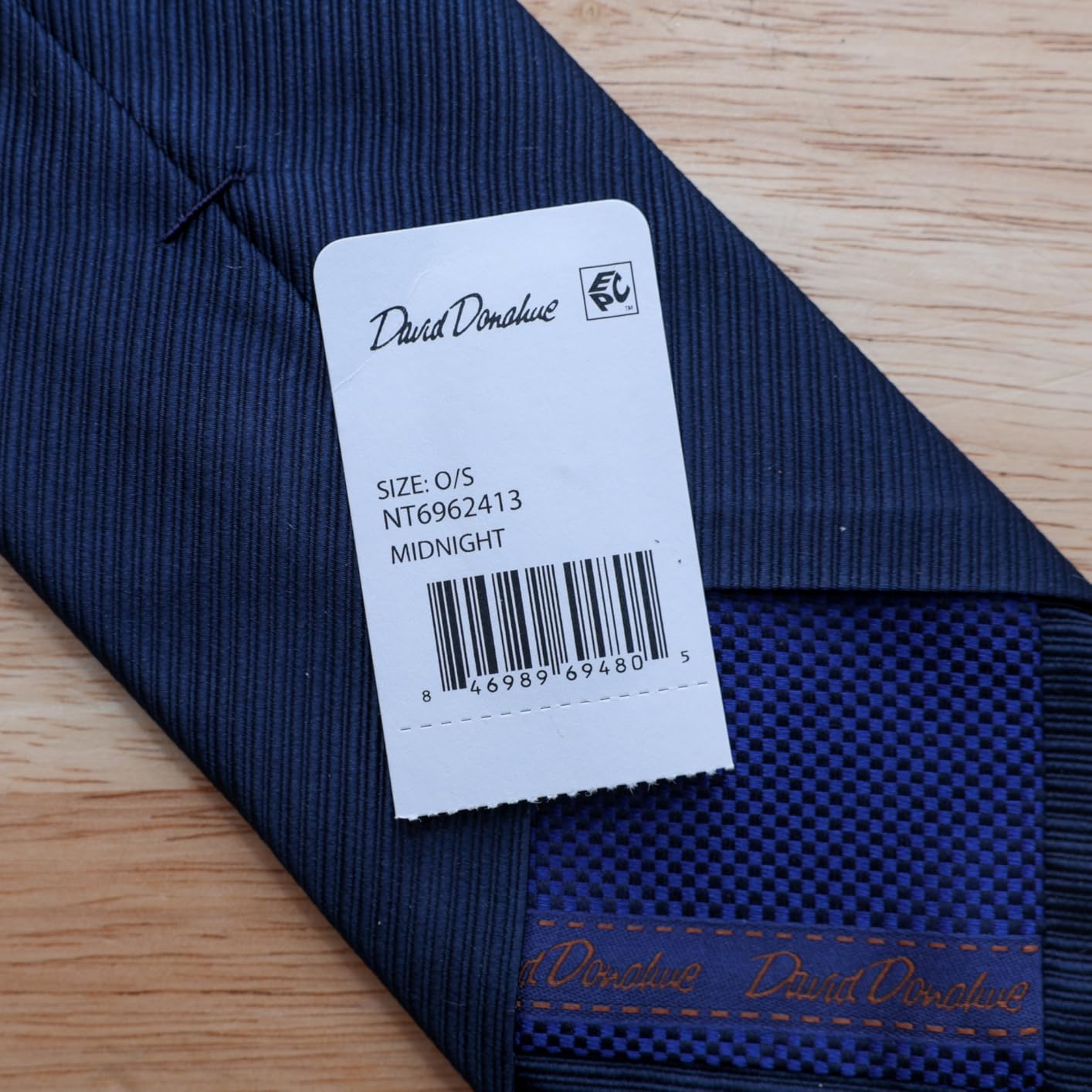 Men's 100% Italian Silk Neck Tie, Handmade in USA customer photo 2