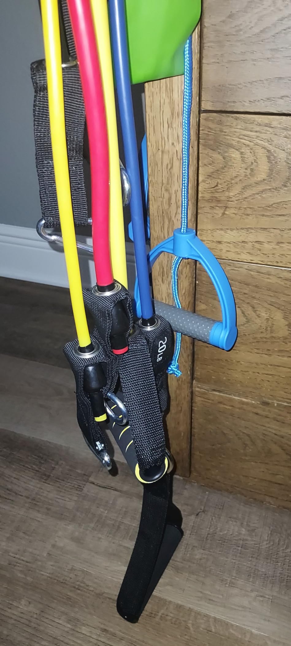 WHATAFIT Resistance Bands with Handles, 150 lb Exercise Bands Set customer photo 1