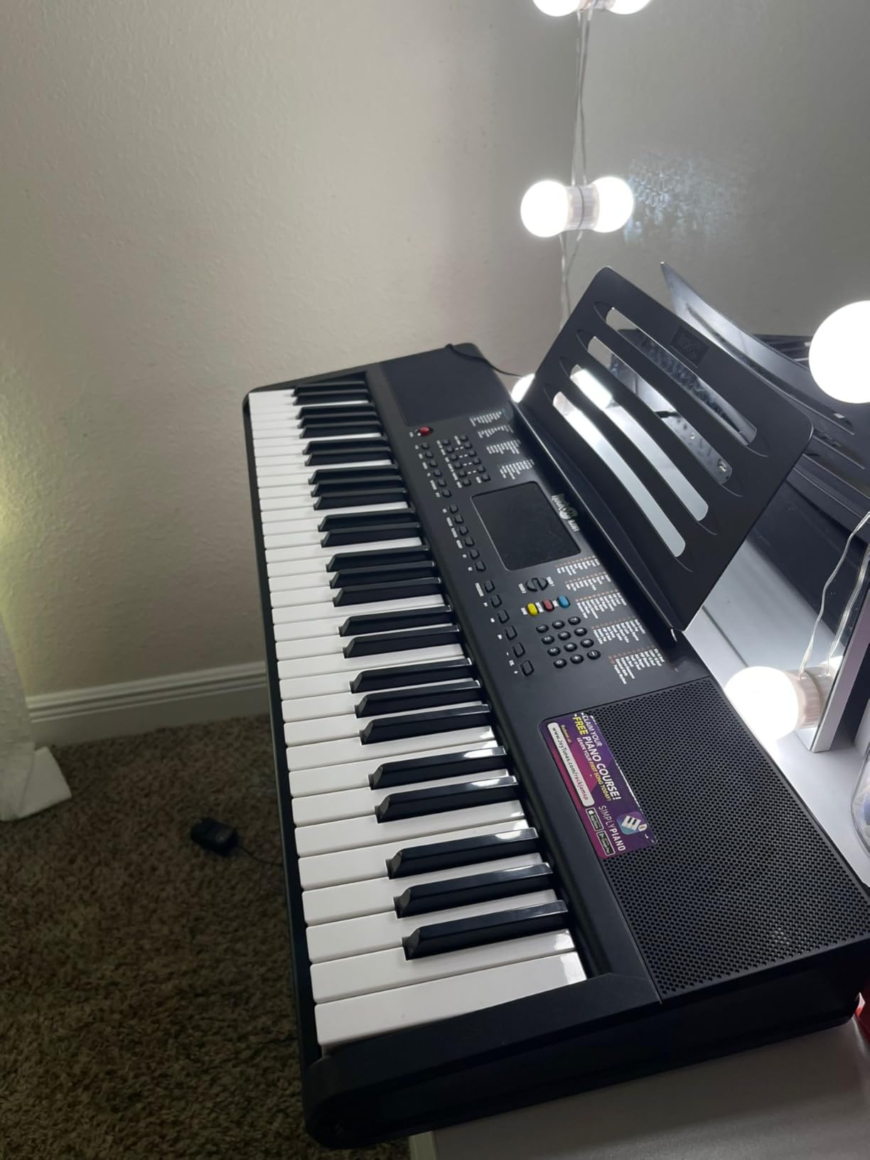 RockJam RJ361 61 Key Compact Keyboard Piano for Beginners customer photo 1