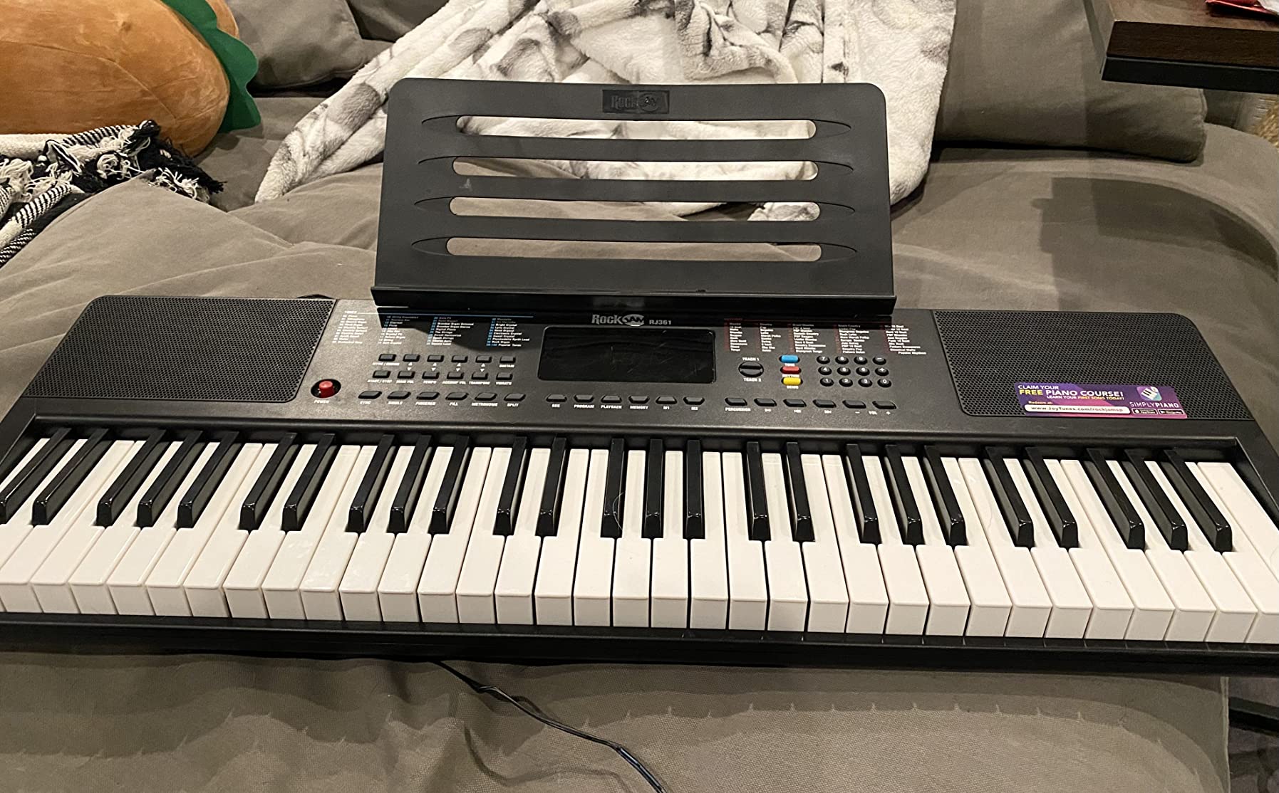 RockJam RJ361 61 Key Compact Keyboard Piano for Beginners customer photo 2