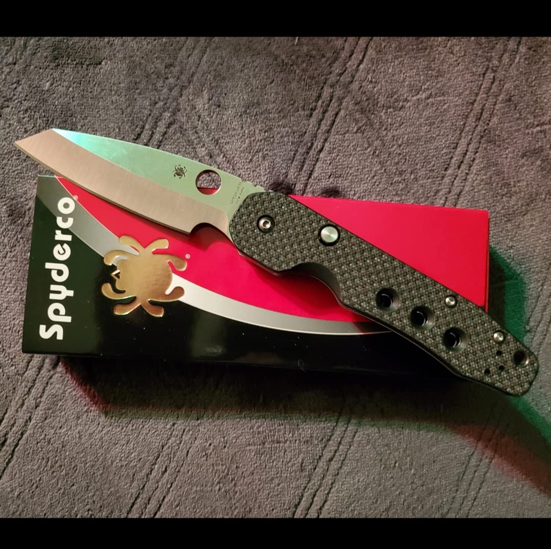 Spyderco Smock Folding Pocket Knife, 3