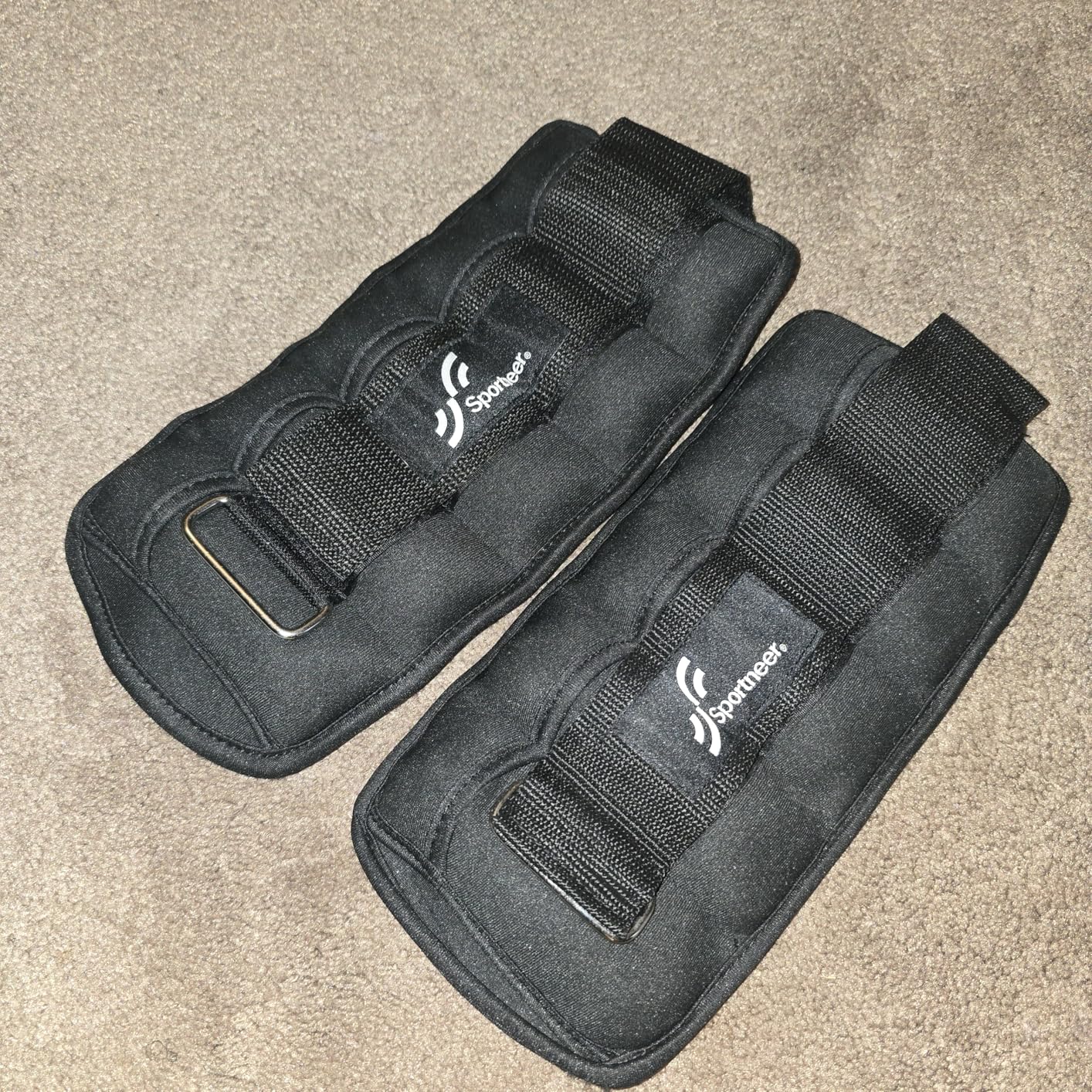 Sportneer Adjustable Ankle Weights for Women and Men 7 lbs/Pair Adjustable Leg Weights with Secure Straps, Strength Training Weighted for Yoga, Walking, Running, Aerobics, Gym, Physical Therapy customer photo 2