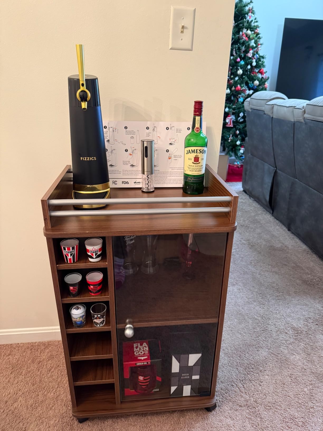 FIZZICS - DraftPour Beer Dispenser - Converts Any Can or Bottle Into a Nitro-Style Draft, Gift for Men and Beer Enthusiast, Beer Tap Draft Machine - Includes Upgraded Metal Tap Handle - Pub customer photo 1