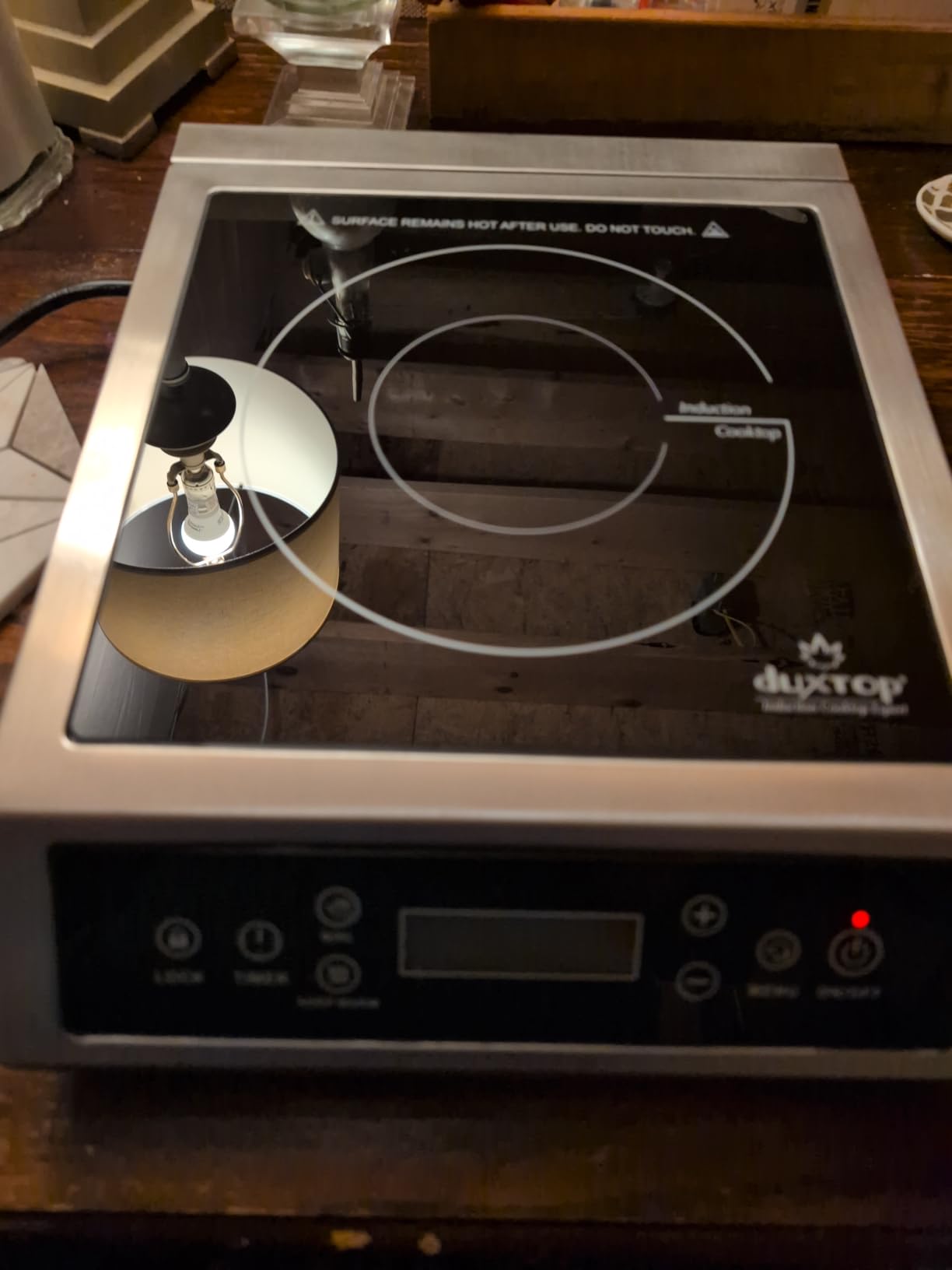 Duxtop Professional Portable Induction Cooktop P961LS Silver/Black | Commercial Range Countertop Burner, 1800 Watts Induction Burner with Sensor Touch and LCD Screen BT-C35-D customer photo 2