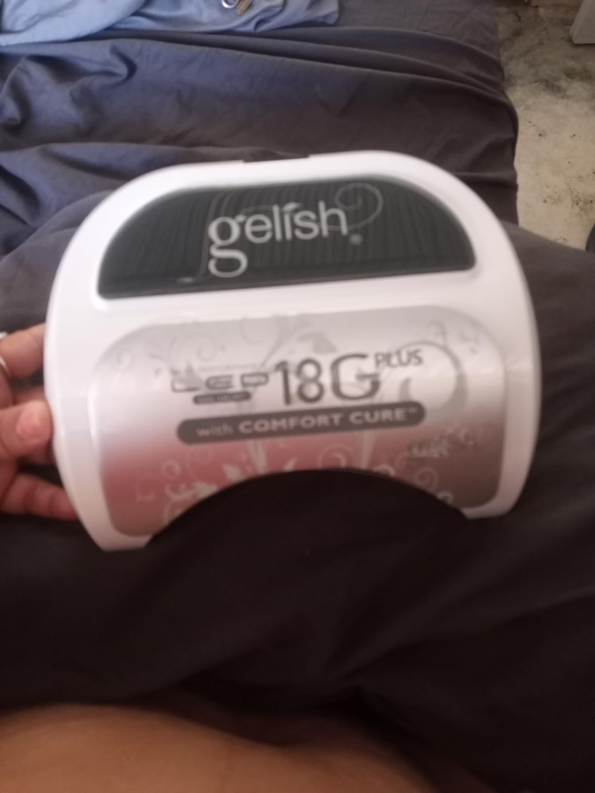 Gelish 18G Plus LED Light - 36W Professional LED Curing Lamp with Comfort Cure Technology, 60-Second Setting, Removable Magnetic Tray, SafeLight, Pedicure Friendly, Acetone Resistant customer photo 1