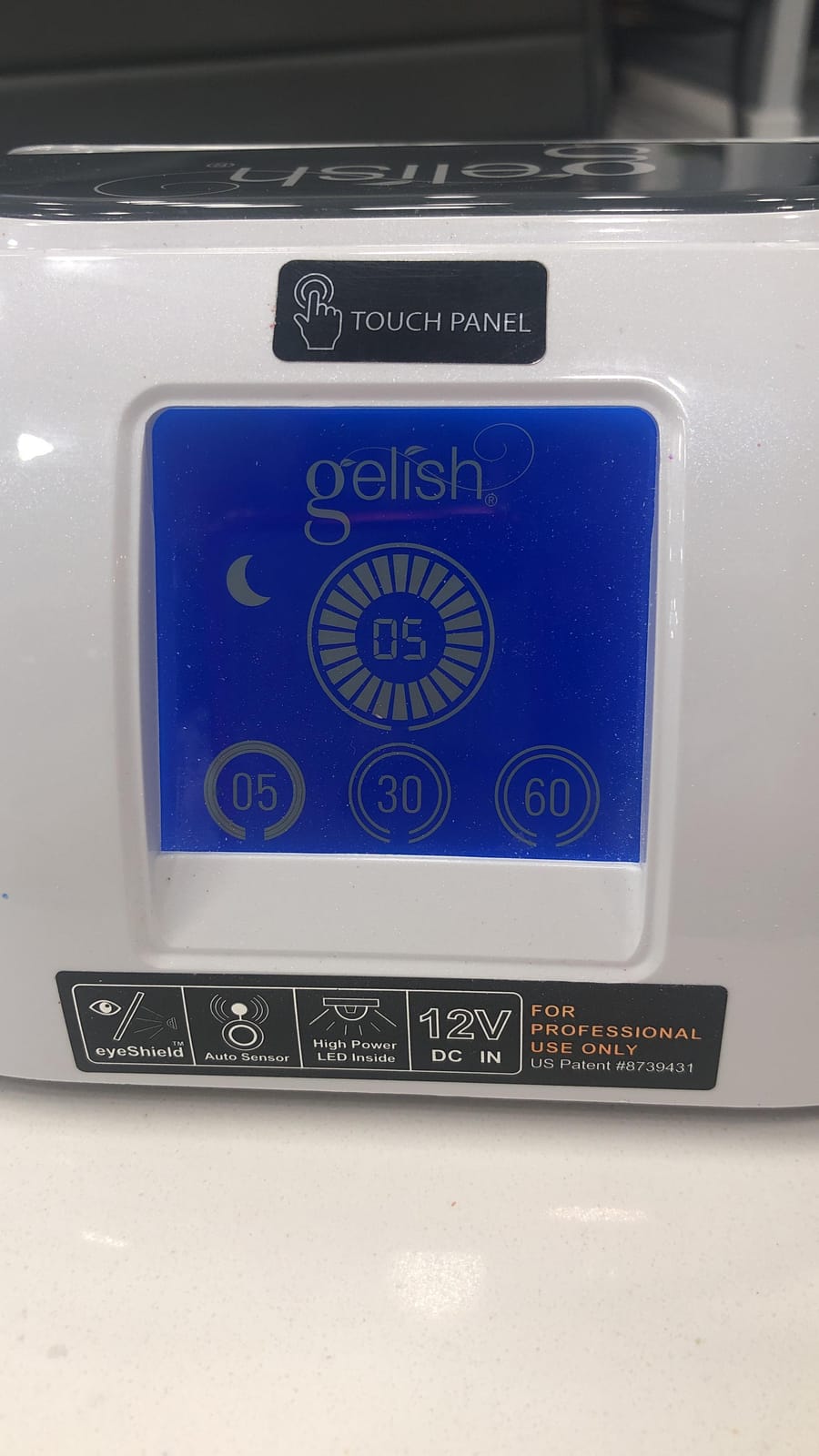 Gelish 18G Plus LED Light - 36W Professional LED Curing Lamp with Comfort Cure Technology, 60-Second Setting, Removable Magnetic Tray, SafeLight, Pedicure Friendly, Acetone Resistant customer photo 2