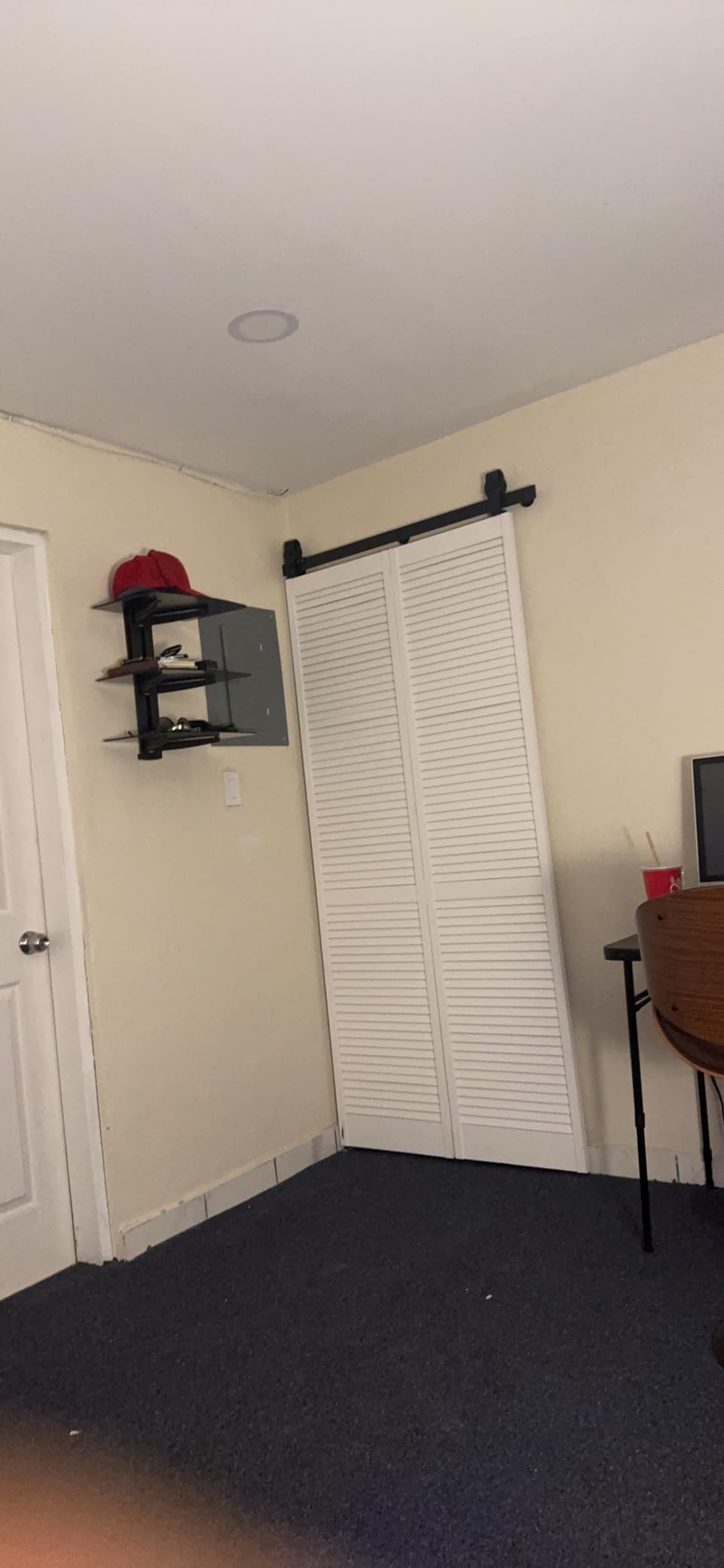 Closet Door, Bi-fold, Traditional Louver-Louver White (80x24) customer photo 2