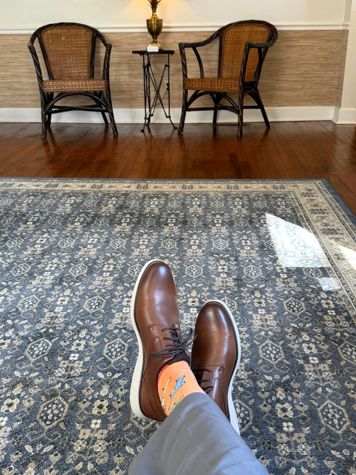 Rockport Men's Garett Plain Toe Oxford customer photo 2