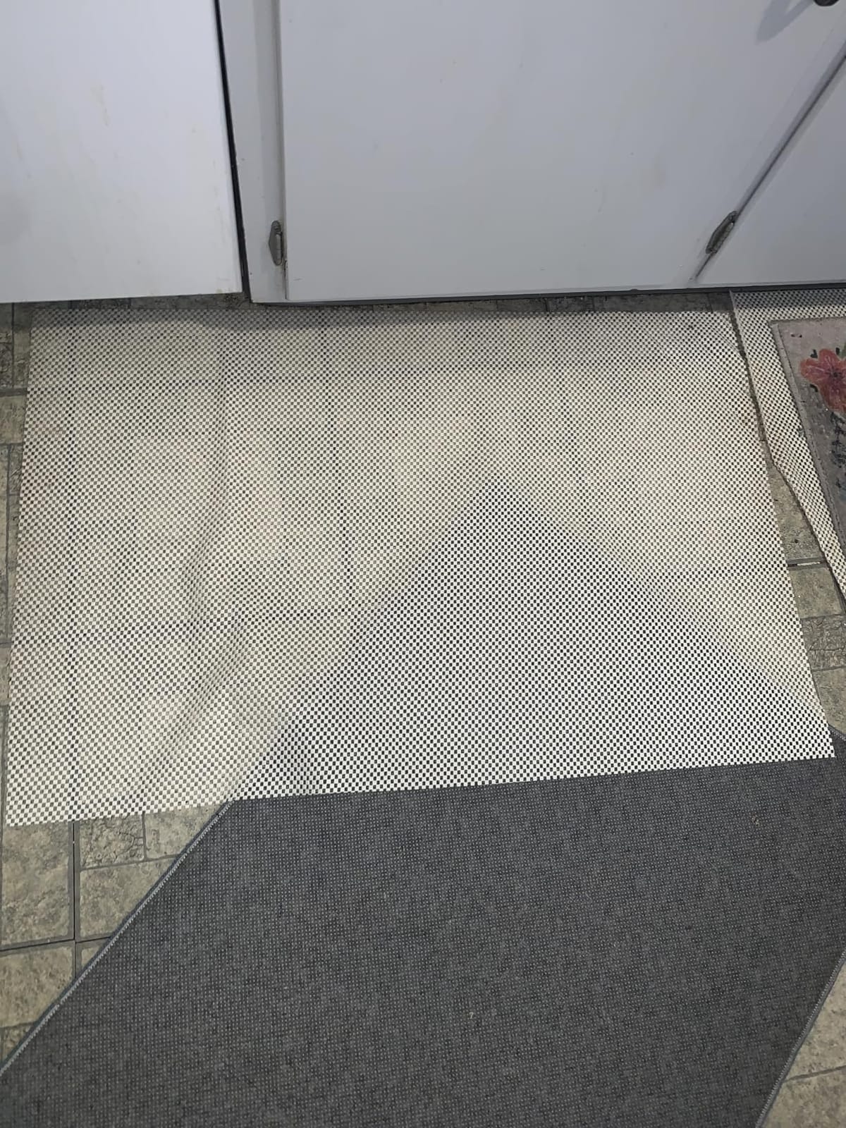 Veken Non Slip Rug Pad Gripper 8 x 10 Feet Extra Thick Pads for Any Hard Surface Floors, Keep Your Rugs Safe and in Place customer photo 2