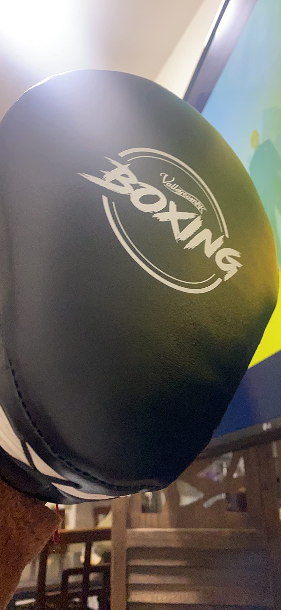 Valleycomfy Boxing Pads Curved Focus Punching Mitts for Men Women | Leatherette Training Hand Pads, Ideal for Karate, Muay Thai Kick, Sparring, Dojo, Martial Arts customer photo 2