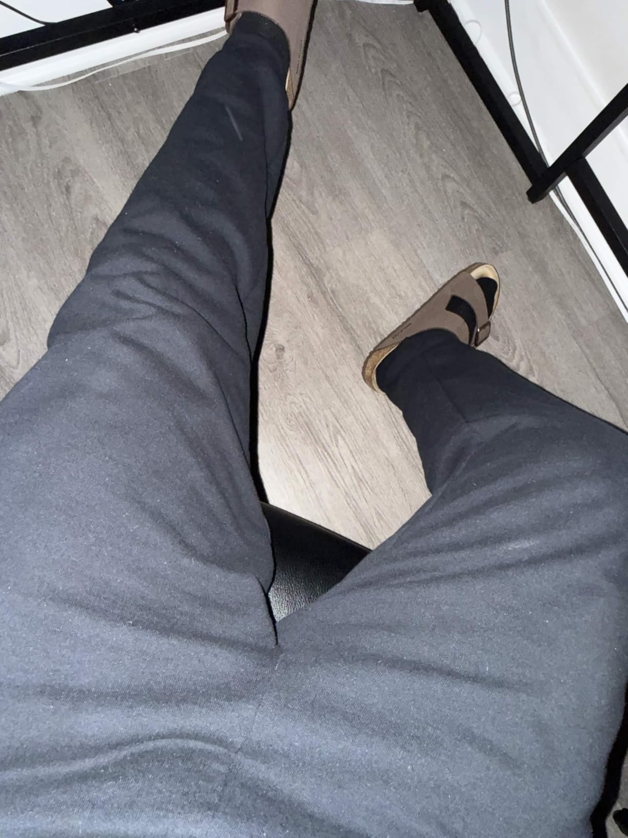 Hanes Men's Joggers, EcoSmart Fleece Sweatpants for Men, Men's Lounge Pants, 30.5