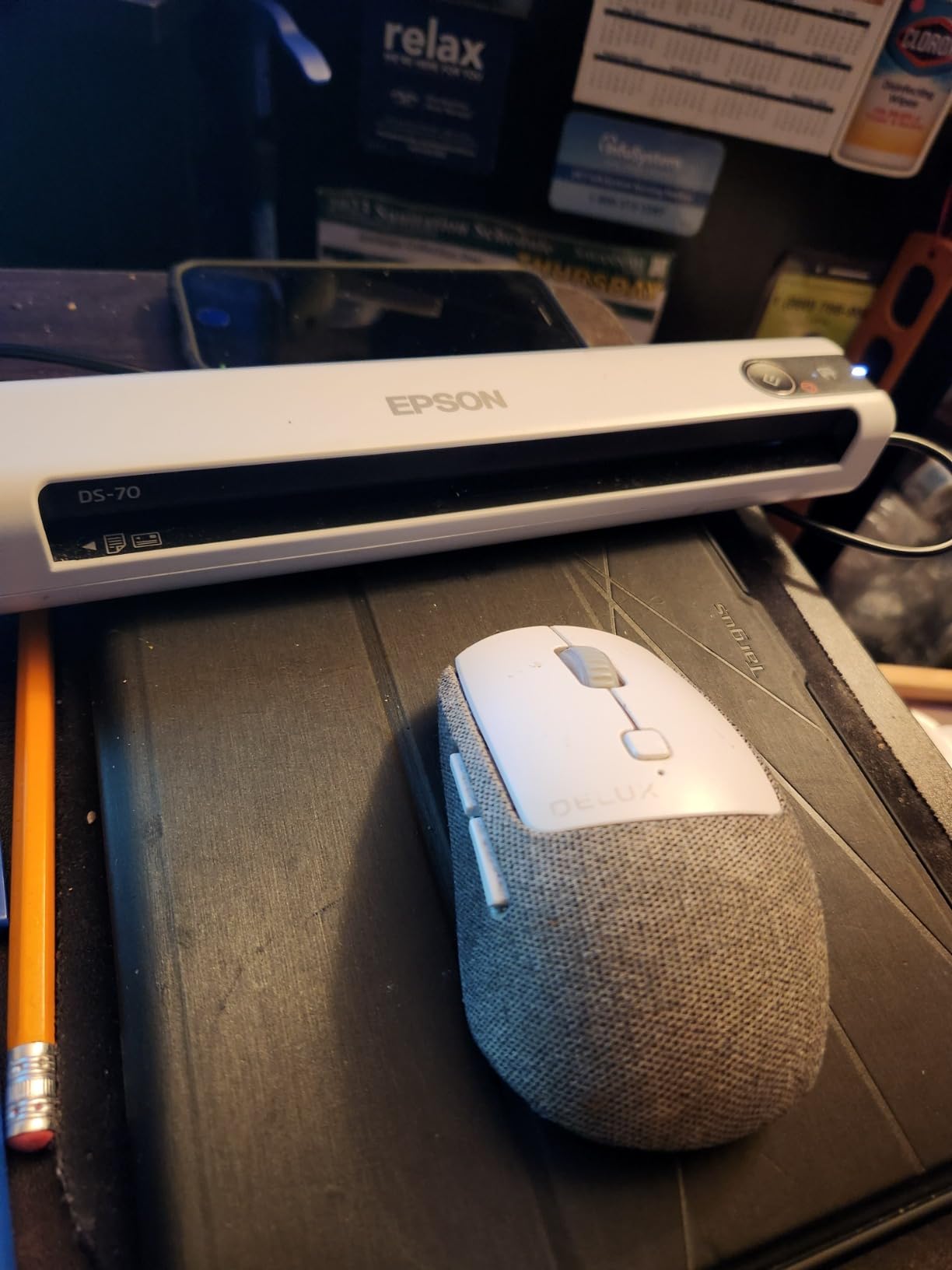 Epson DS-70 Portable Document Scanner Mobile Single-Sheet Scanner with OCR customer photo 2