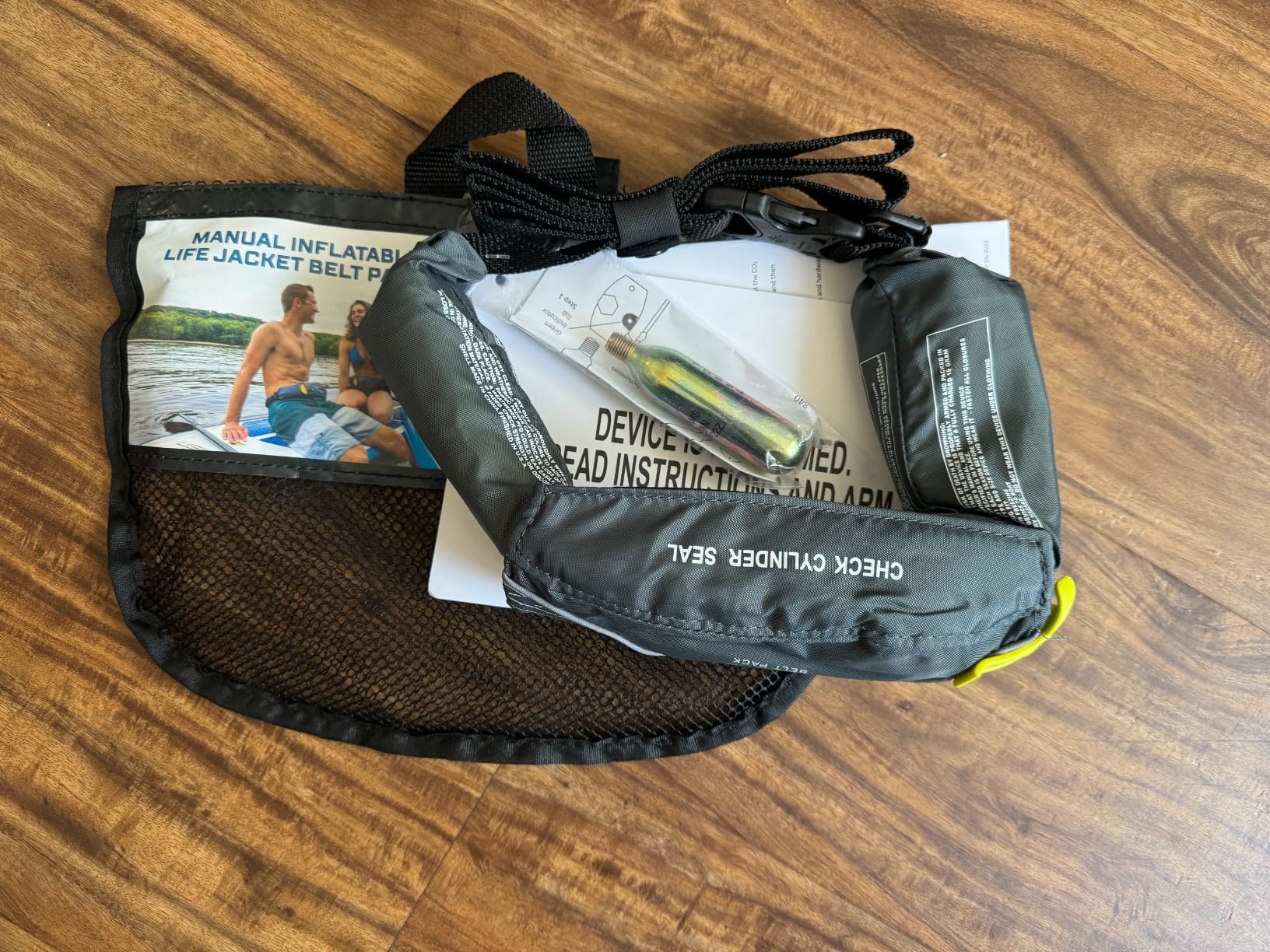 Onyx M-16 Manual Inflatable Belt Pack, U.S. Coast Guard Approved, Low Profile, Compact Design customer photo 2