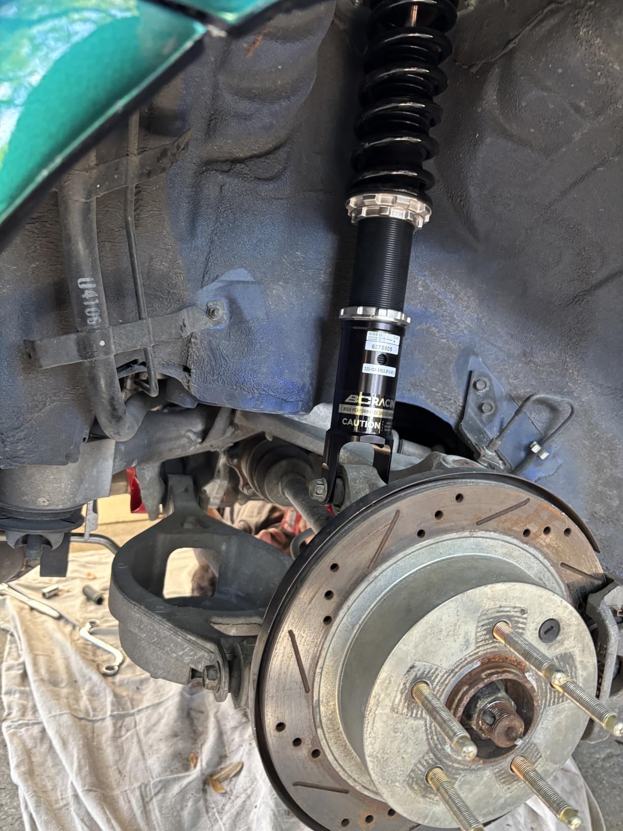 BC Racing BR True Rear Coilovers Compatible with 03-09 Infiniti G35 03-09 Nissan 350z customer photo 1