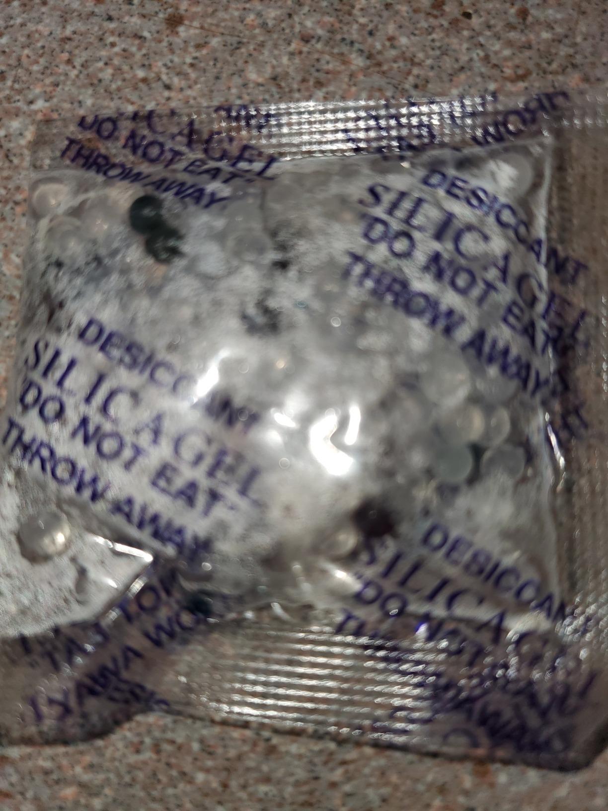 LotFancy Silica Gel Packets 50 Gram 15 Pack, Rechargeable Desiccant Packs customer photo 1