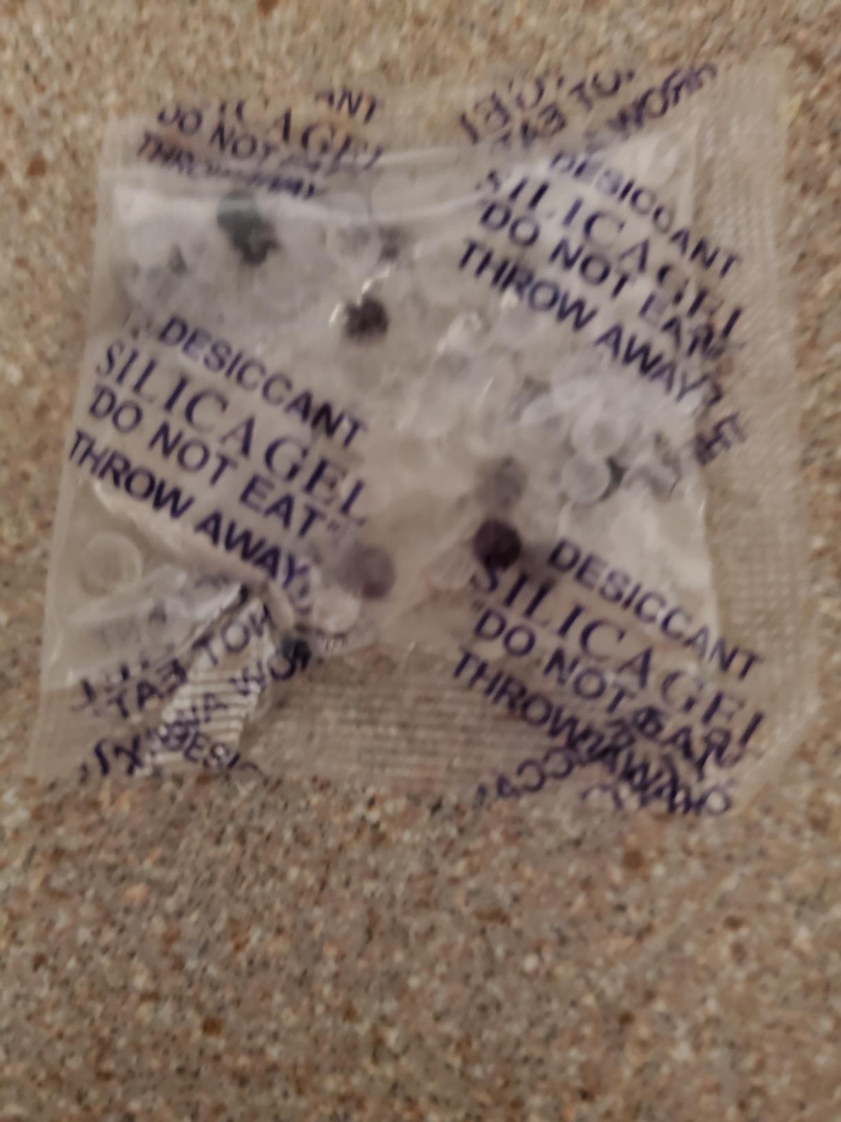 LotFancy Silica Gel Packets 50 Gram 15 Pack, Rechargeable Desiccant Packs customer photo 2