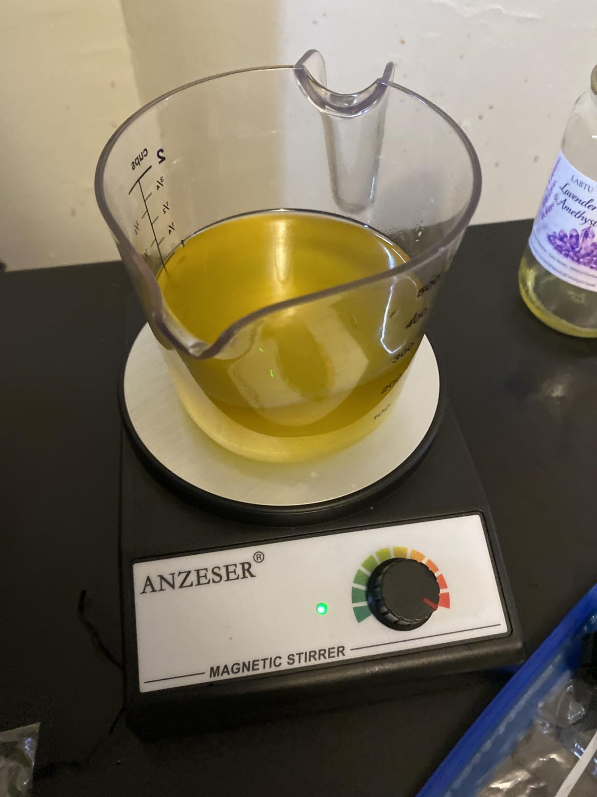 Magnetic Stirrer Magnetic Stir Plate 3000RPM Lab Stirrers with Stir Bar Max Stirring Capacity 3000mL Magnetic Mixer (No Heating) customer photo 2