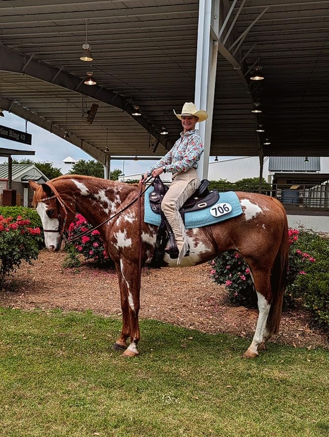 HILASON Western Horse Saddle American Leather Flex Tree Trail & Pleasure Chocolate Brown | for Horses customer photo 1