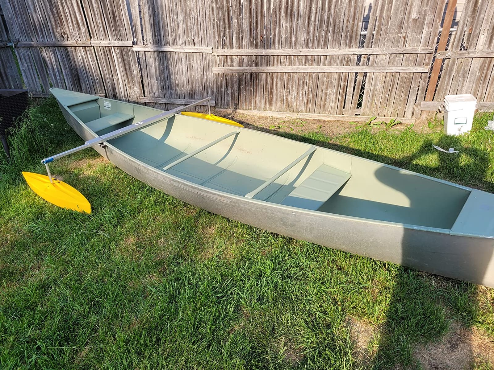 Hydrodynamic Canoe Stabilizer Float Package customer photo 2