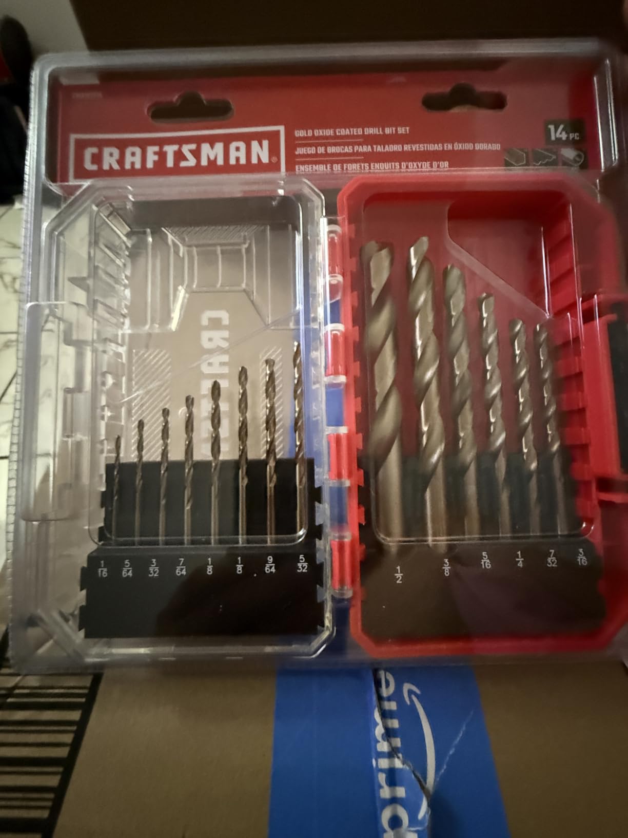 CRAFTSMAN 14-Piece Gold Oxide Drill Bit Set for Wood, Plastic, or Metal (CMAM2214) customer photo 1
