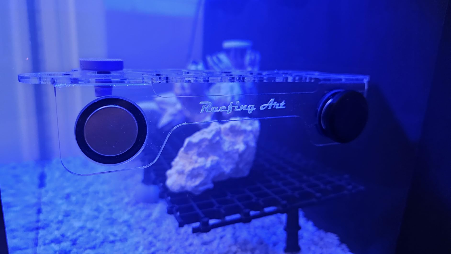 Magnetic Coral Frag Rack Strongest N52 Magnets Holds up to 41 Plugs (Medium Slim) customer photo 1