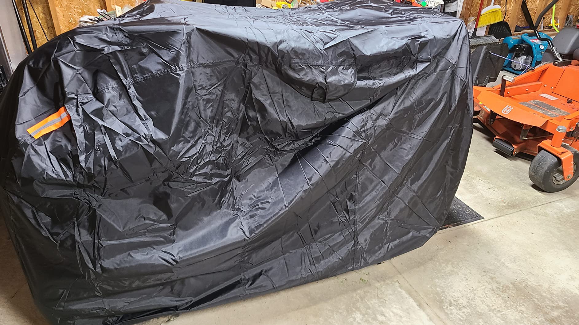 ATV Covers Waterproof Outdoor Heavy Duty, Rip-stop Polyester, Secure Buckles | Durable UV-Resistant 4 Wheeler Cover, All Weather Protection Quad Cover, Storage Bag, Reflective Handles-101x43.2x47 Inch customer photo 2