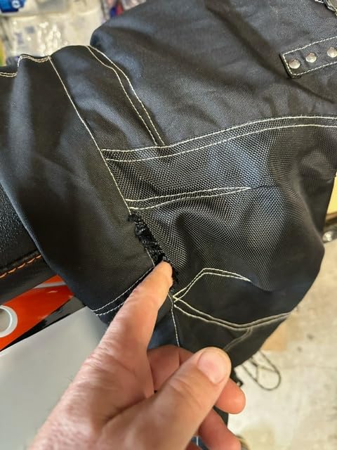 HWK Dual Sport Motorcycle Pants for Men with Water Resistant Cordura Textile Fabric & Impact Protection Armor customer photo 2