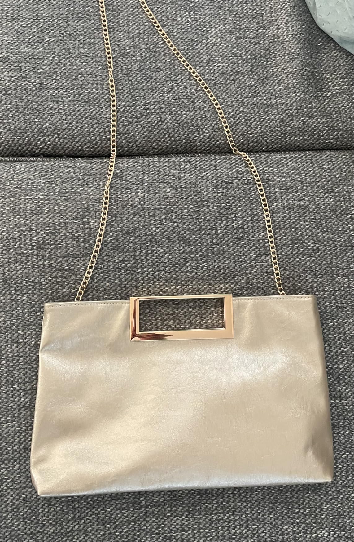 CHARMING TAILOR Fashion PU Leather Handbag Stylish Women Convertible Clutch Purse customer photo 2