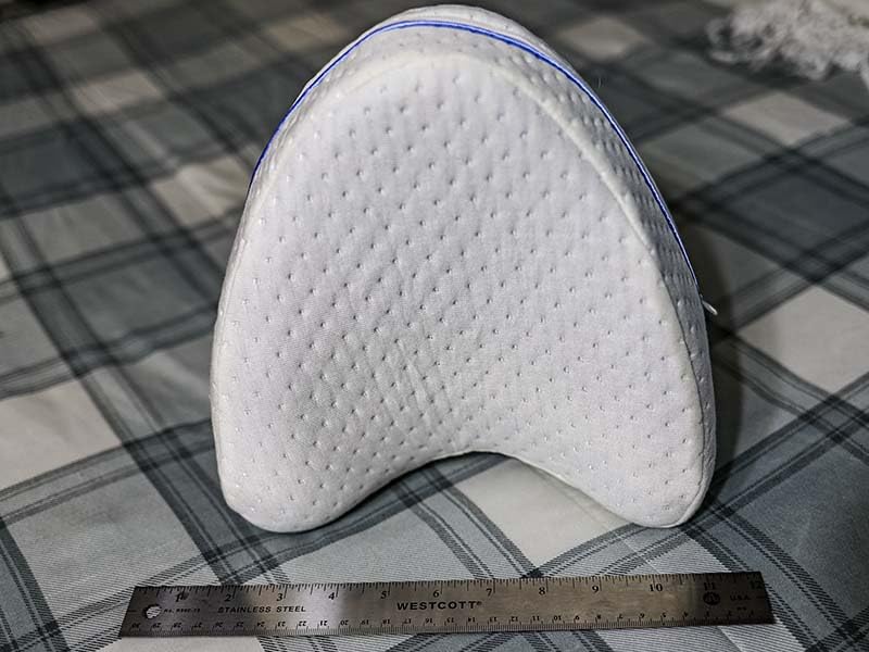 Contour Legacy Leg & Knee Foam Support Pillow for Side Sleepers - Soothing Relief for Back, Hips, Knees, Joints, Nerves & Muscles customer photo 2
