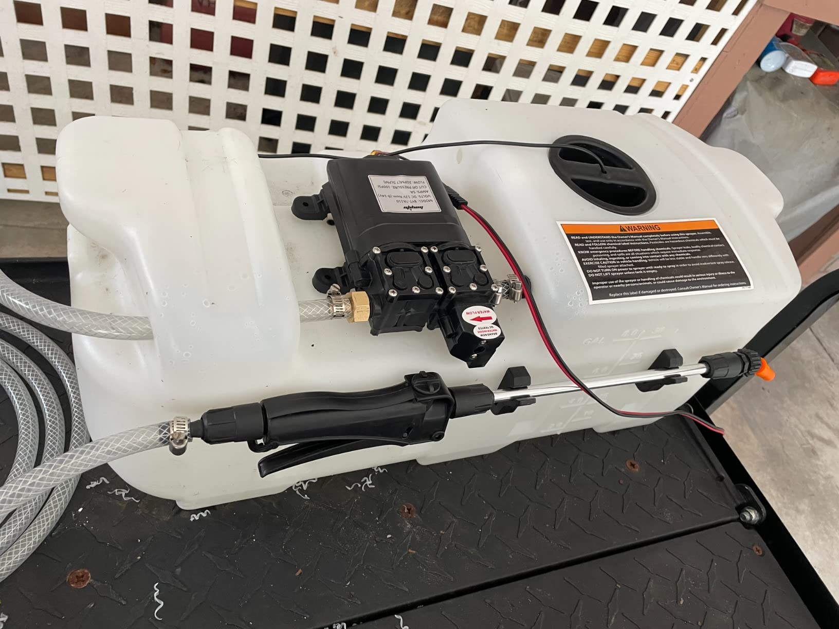 Ironton 12-V ATV Spot Sprayer, 5-Gal. Capacity, 1 GPM Flow Rate customer photo 1