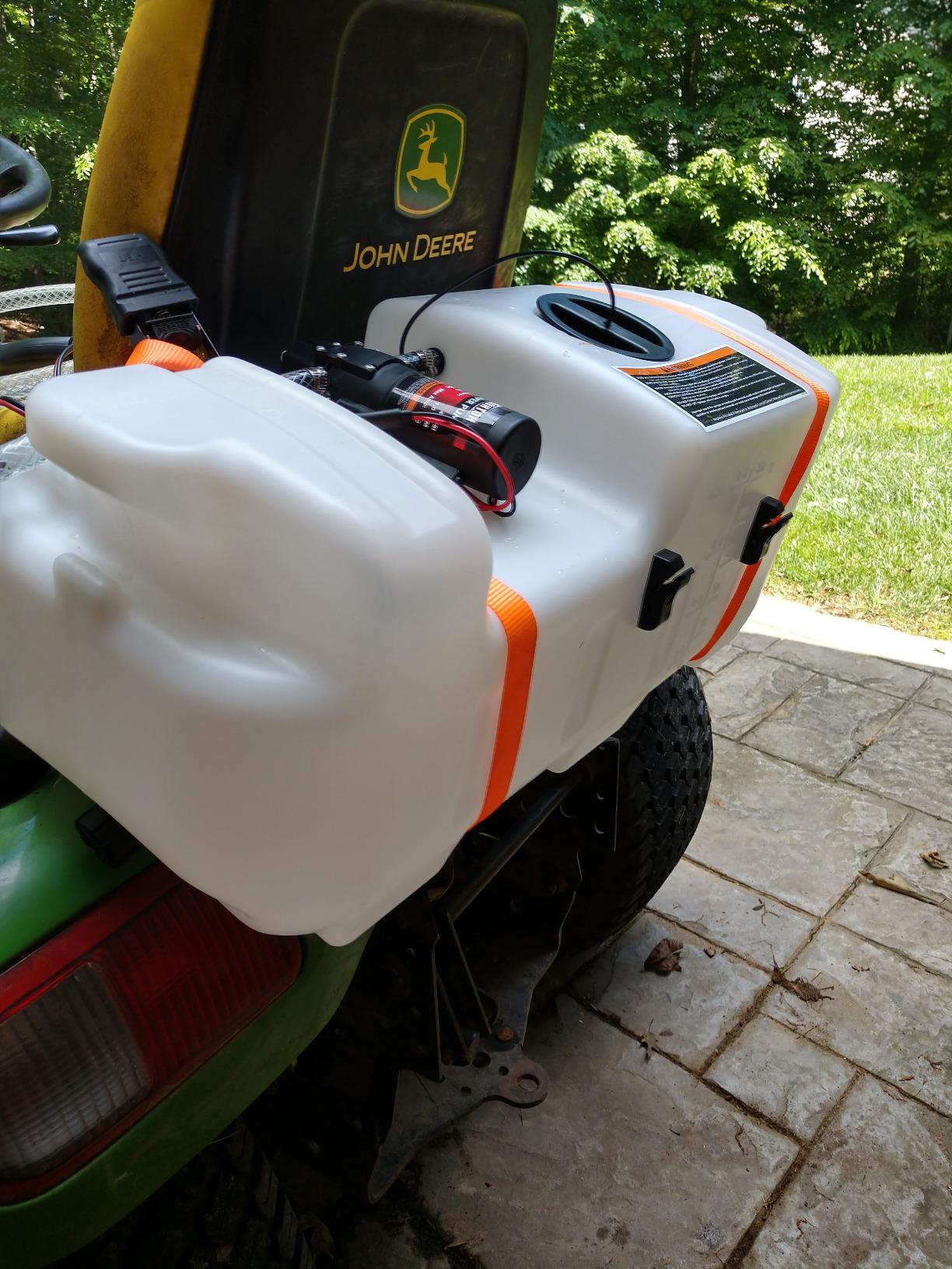 Ironton 12-V ATV Spot Sprayer, 5-Gal. Capacity, 1 GPM Flow Rate customer photo 2
