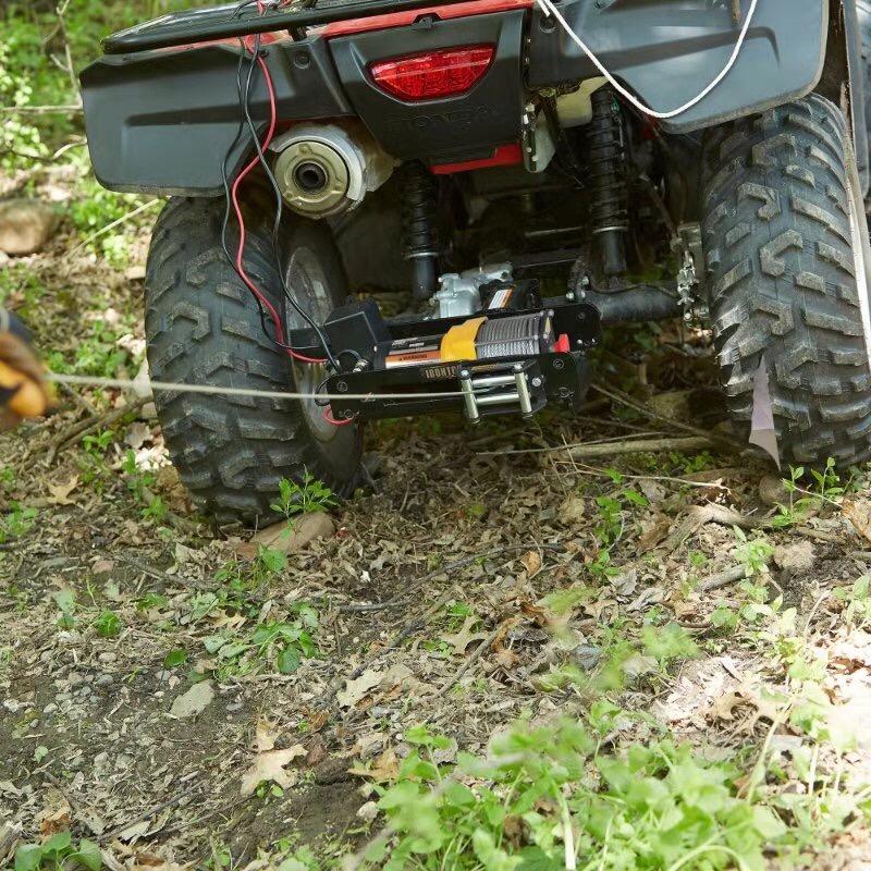RUGCEL WINCH 3500lb. ATV/UTV Electric Winch,with Roller Fairlead, Mount Plate customer photo 2
