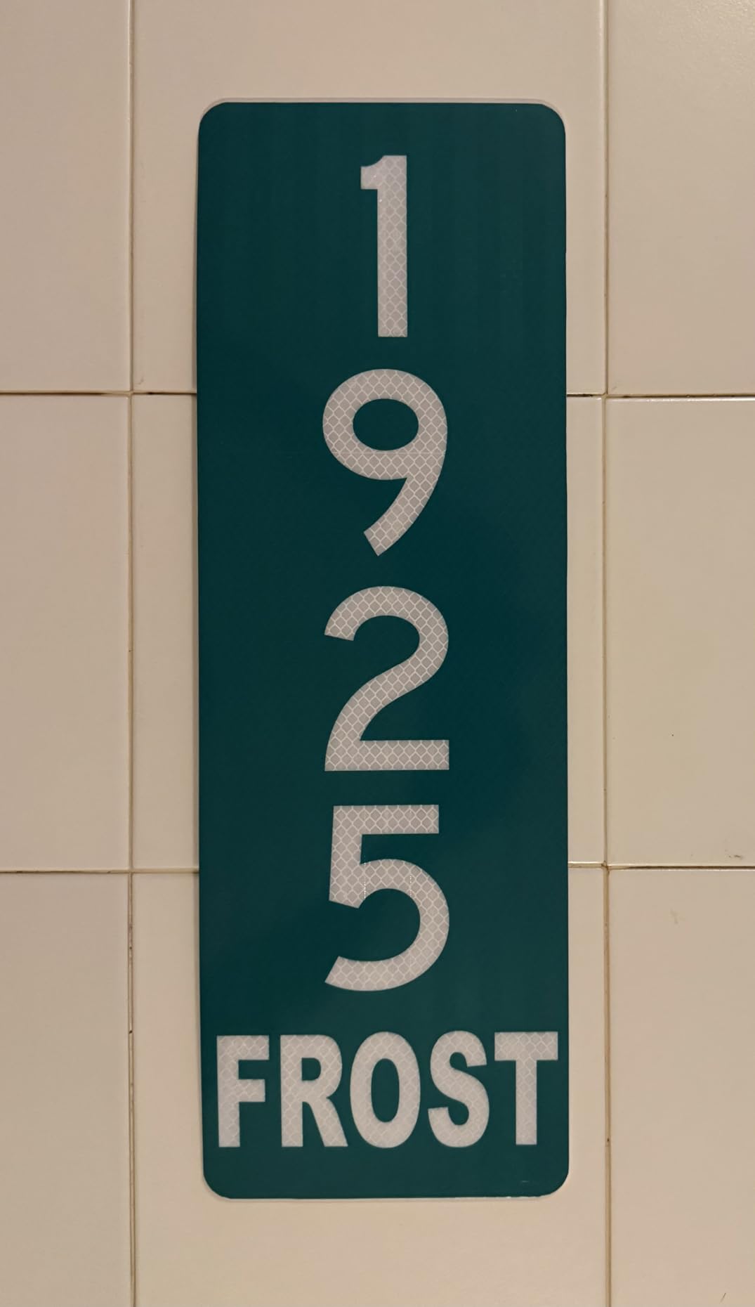 SignWays 911 Address Reflective Signs | Custom Double-Sided House Numbers | Seen Day & Night to Save Lives | Easy to Install Mailbox Driveway Curb | 3M Aluminum Weatherproof | Green 6x18