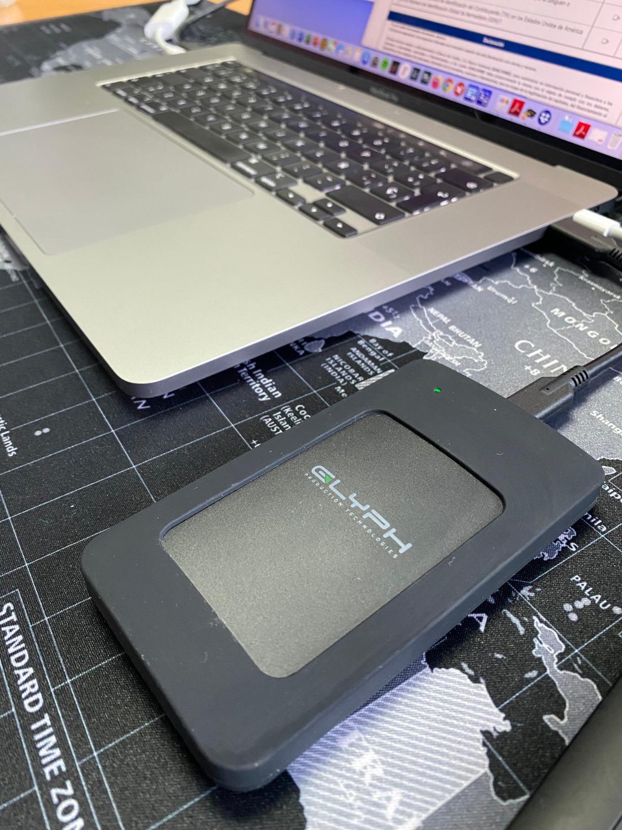 Glyph Atom Pro External NVMe Solid State Drive (SSD), Thunderbolt 3, 2TB A2000PRO customer photo 1