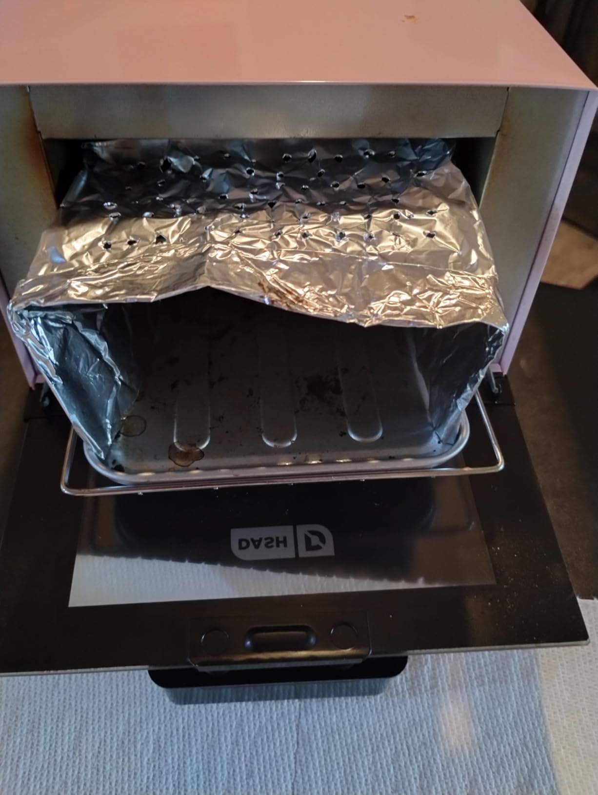 Dash Mini Toaster Oven for Dorms, Apartments, & Small Kitchens customer photo 1