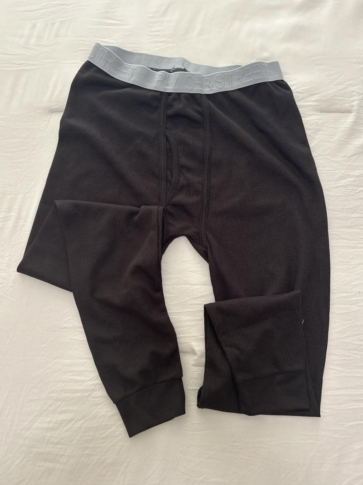 Men's Cotton Thermal Underwear Set Shirt Pants Long Johns customer photo 2