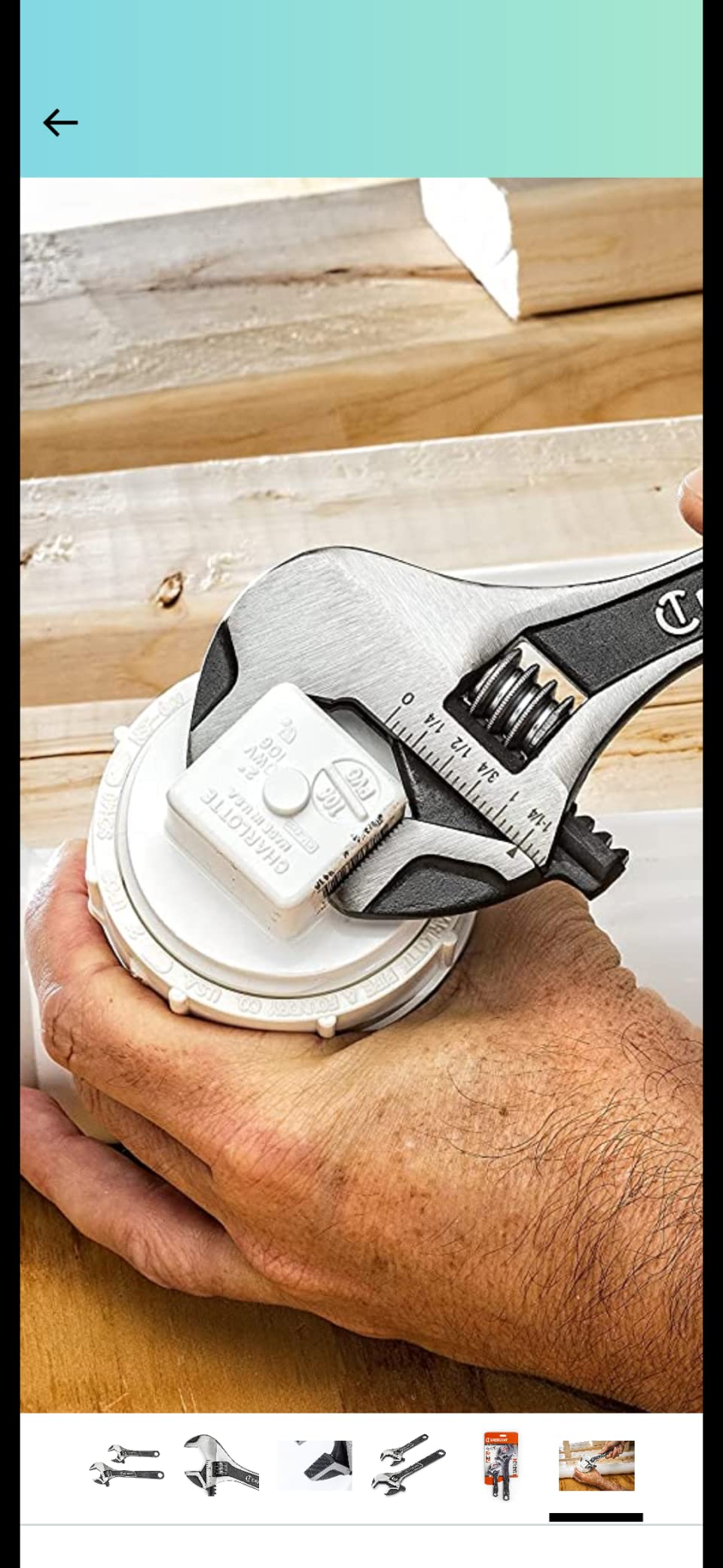 Crescent 2 Piece Wide Jaw Adjustable Wrench Set | 6