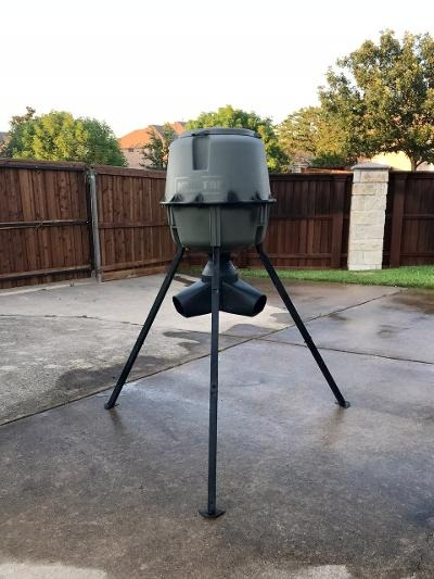 Moultrie Gravity Feeder Kit with Quick-Lock Adapter - No-Timer, No-Battery Gravity Feed for Corn or Protein Pellets customer photo 2