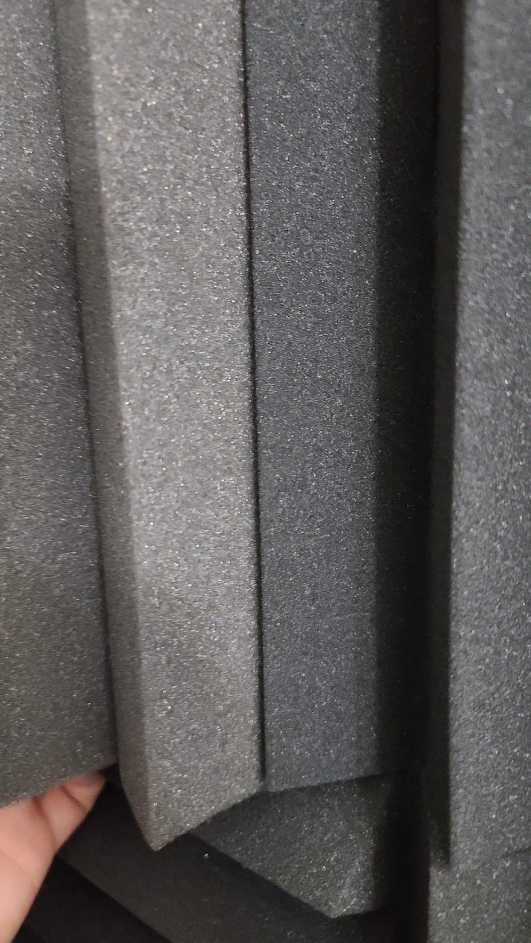 JBER 6 Pack Acoustic Foam Wedge, Acoustic Treatment Foam | 2