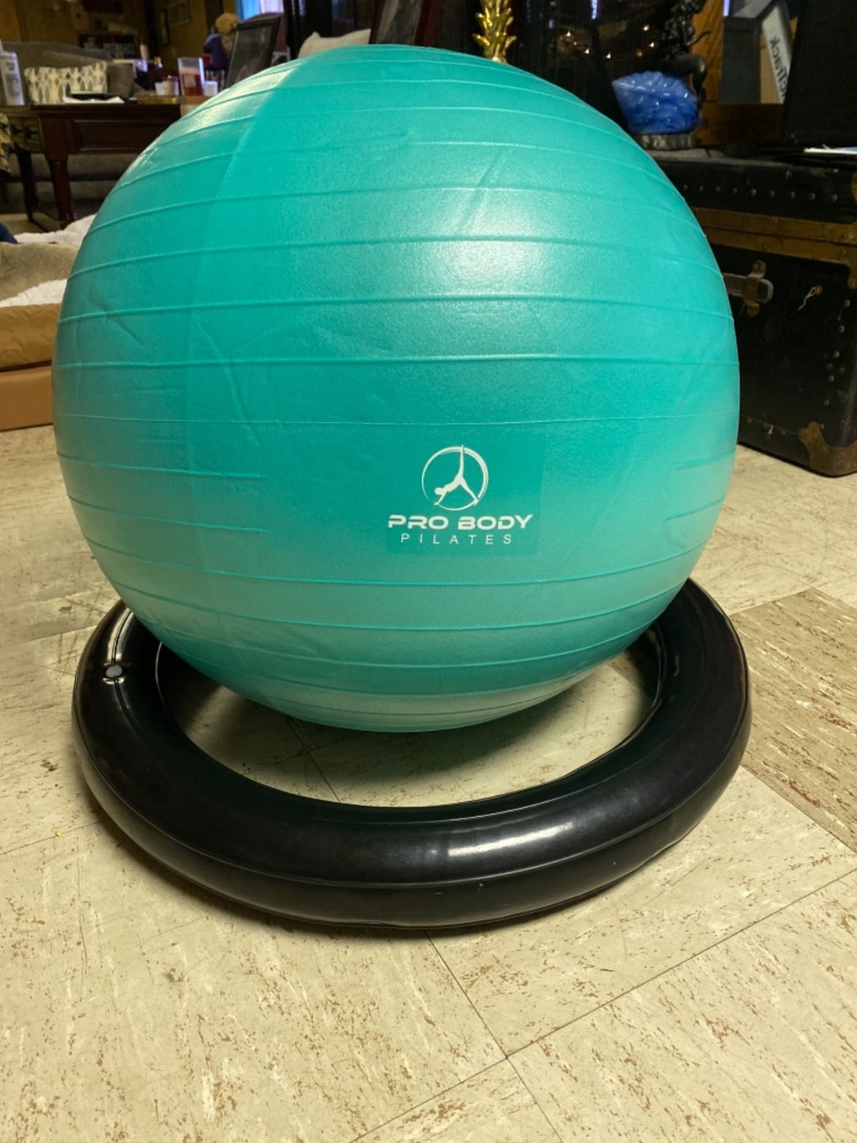 ProBody Pilates Yoga Ball Chair for Office, with Base customer photo 2