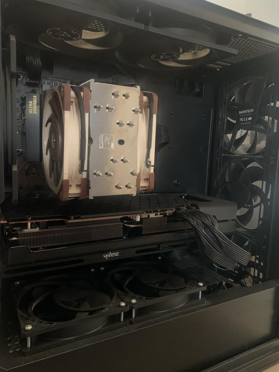 Noctua NH-U12A, Quiet High-Performance Single Tower CPU Cooler | 158mm Height, High-End Low-Noise Cooling, For Intel & AMD, Dual 120mm Fans, 100% RAM Compatibility, Rich Accessory Kit customer photo 2