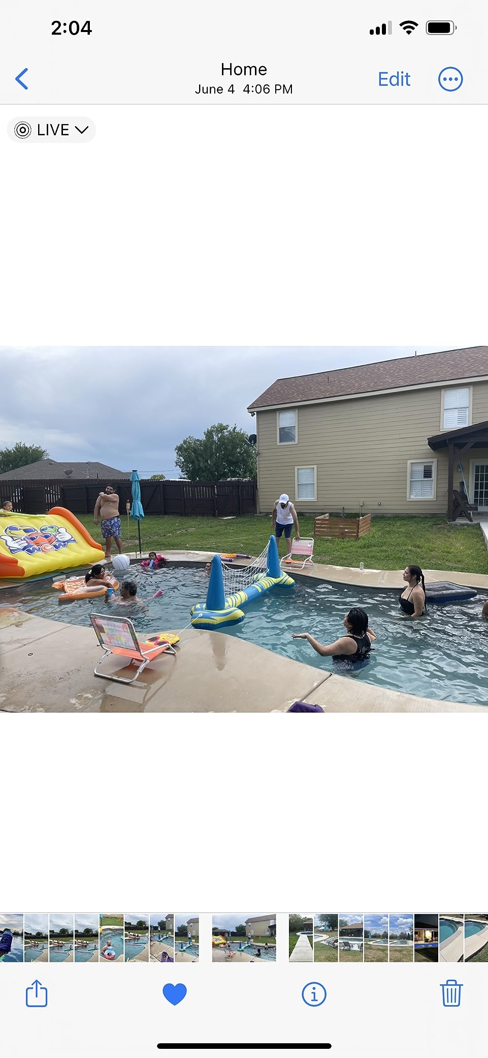 WOW Sports Giant Inflatable Floating Water Slide - 2 Lanes - 9 ft - Hi-Vis Graphics - Kids & Adults customer photo 2