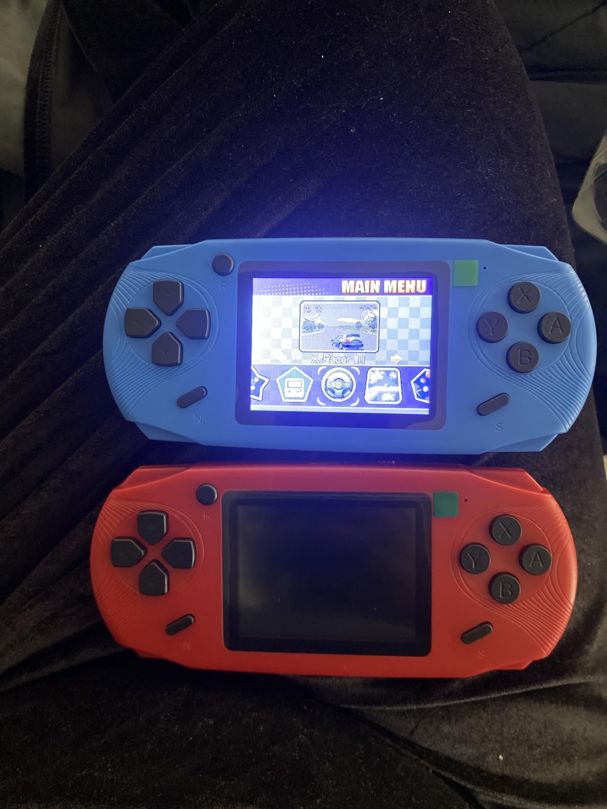 Beijue 16 Bit Handheld Games for Kids Preloaded 220 Retro Video Games, Red | 3.0