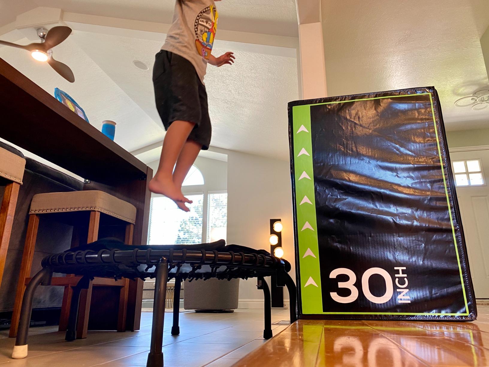 BalanceFrom 3-in-1 Foam Plyometric Jump Box for Home Gym with Multiple Height Options - Versatile Plyo with Non-Slip Surface for Strength, HIIT, Step-Ups, and Agility Training customer photo 1